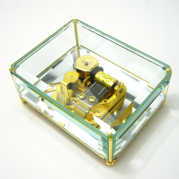 18弁】クリスタルBOX 音色の良い オルゴール ｜株式会社オルゴールから