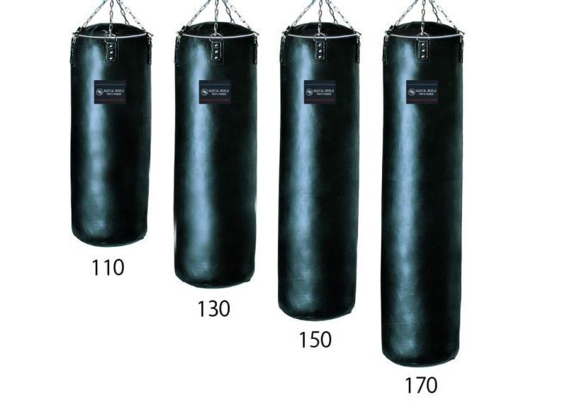 本革サンドバッグ 170cm【代金引換不可・配達日時指定不可