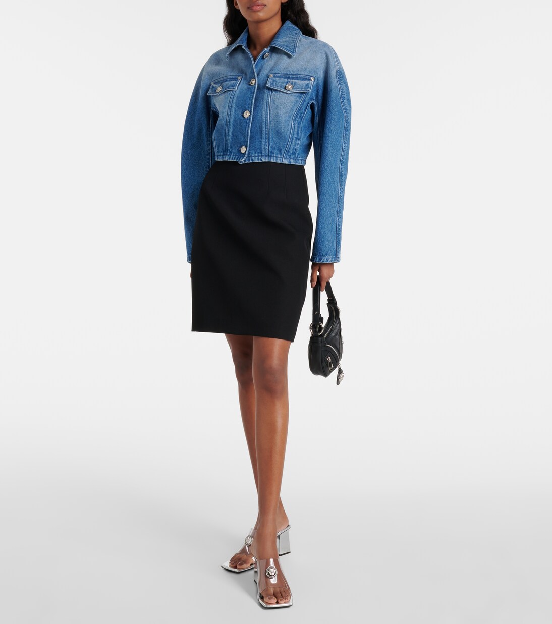 Medusa '95 PVC mules in white - Versace | Mytheresa