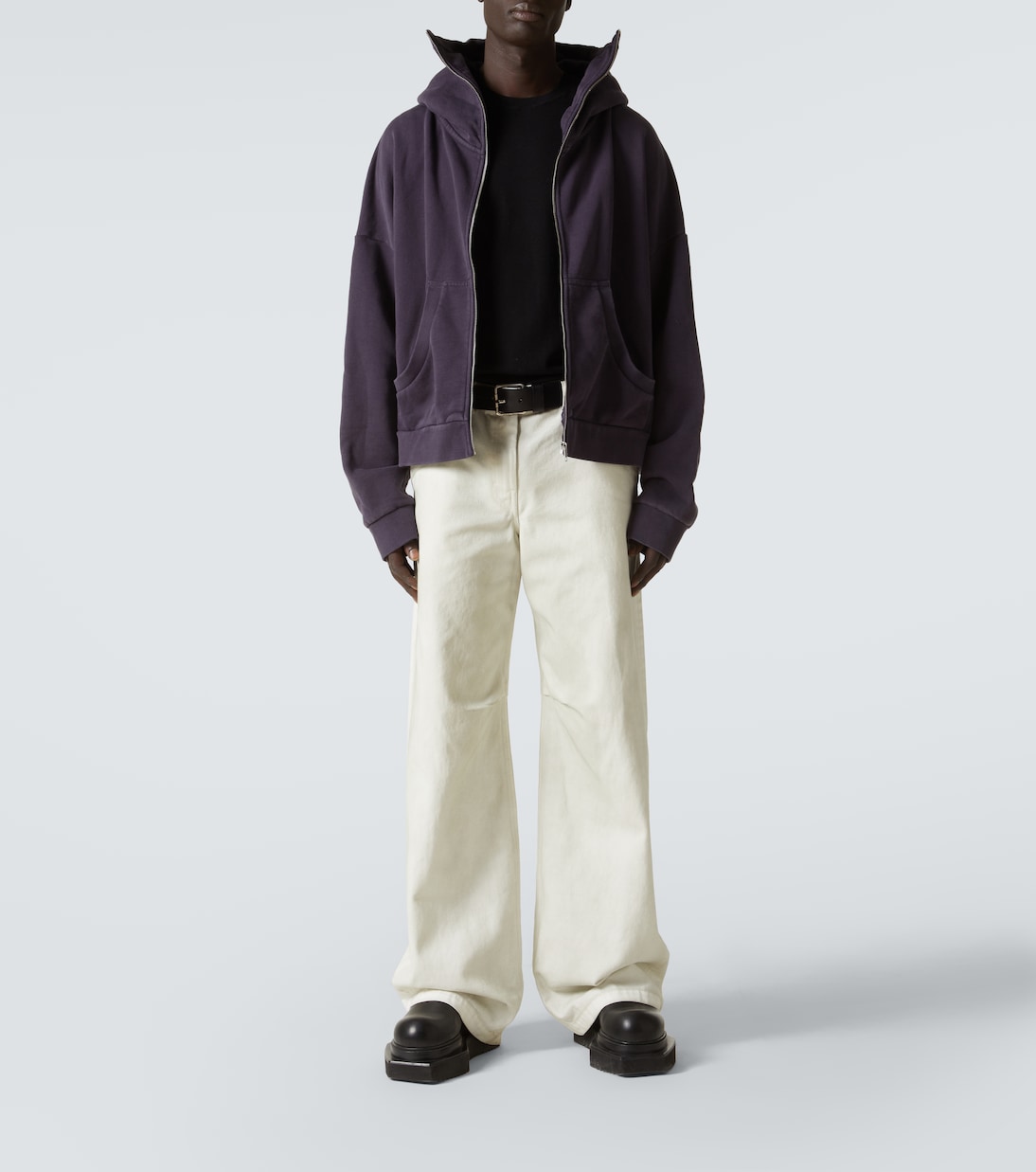 Full Zip hoodie in blue - Entire Studios | Mytheresa