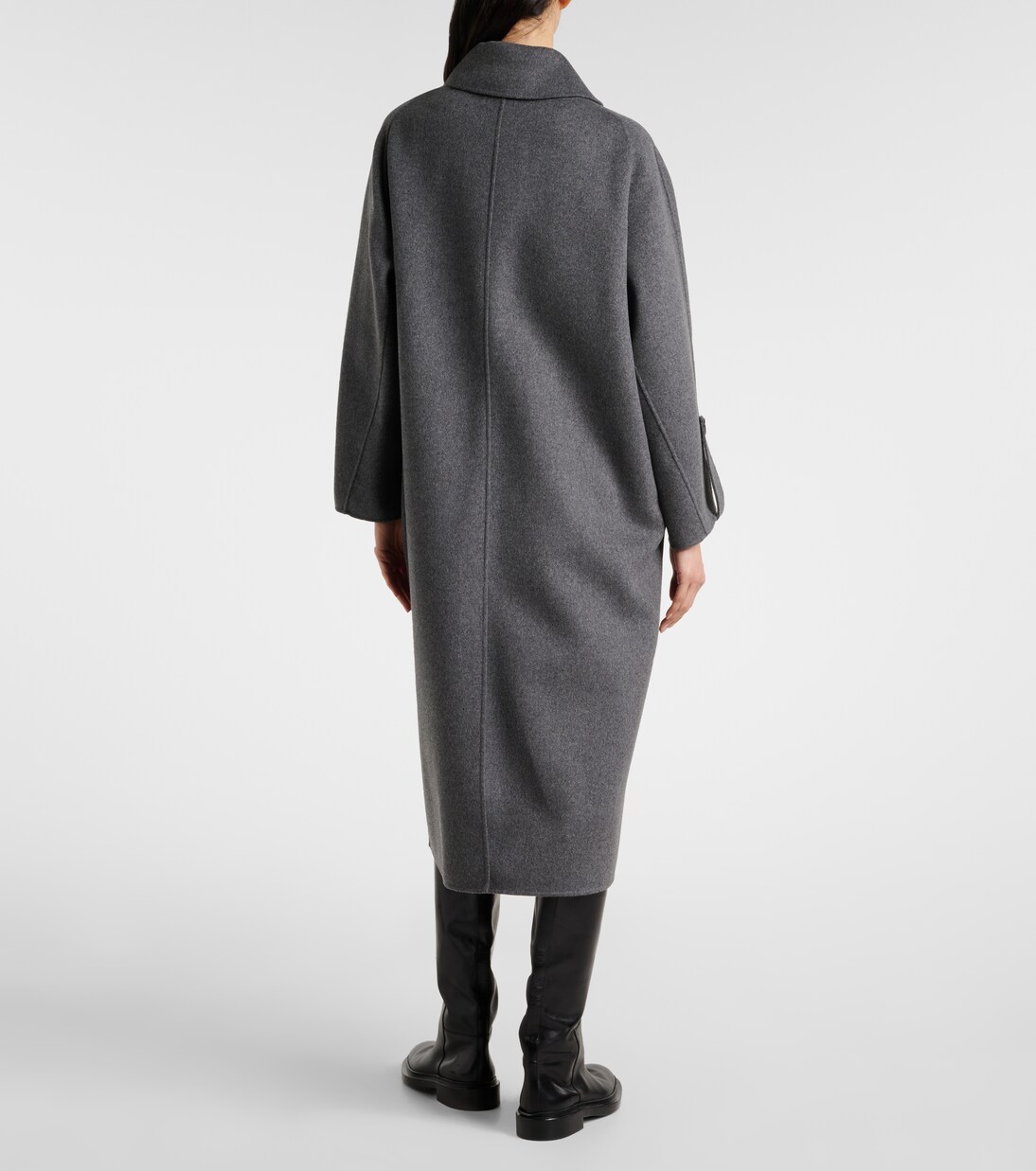 Alice virgin wool coat in grey - S Max Mara | Mytheresa