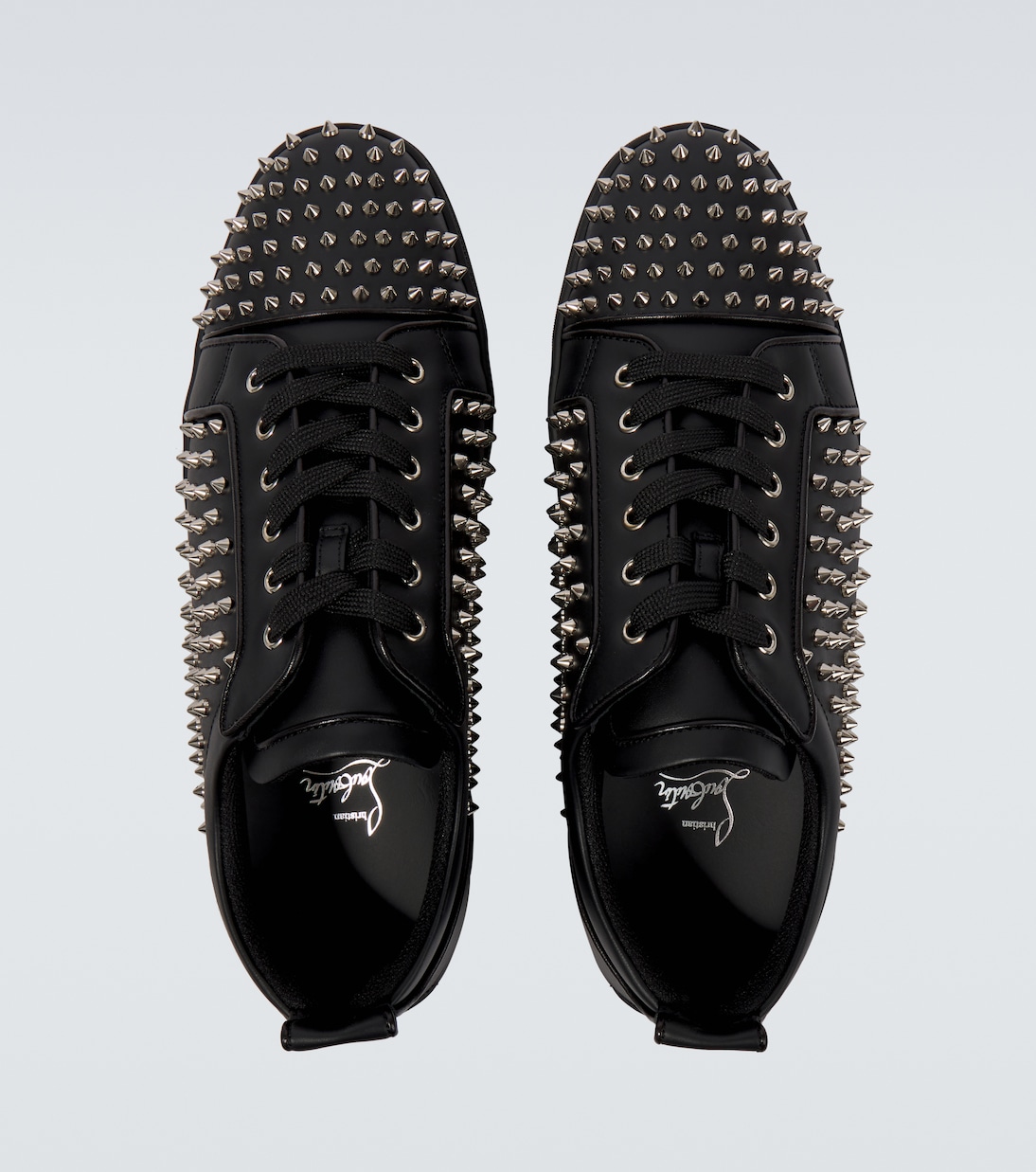 Louis Spikes Junior leather sneakers in black - Christian