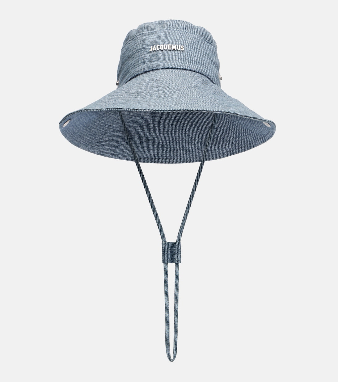 Bob De-Nîmes denim bucket hat in blue - Jacquemus | Mytheresa