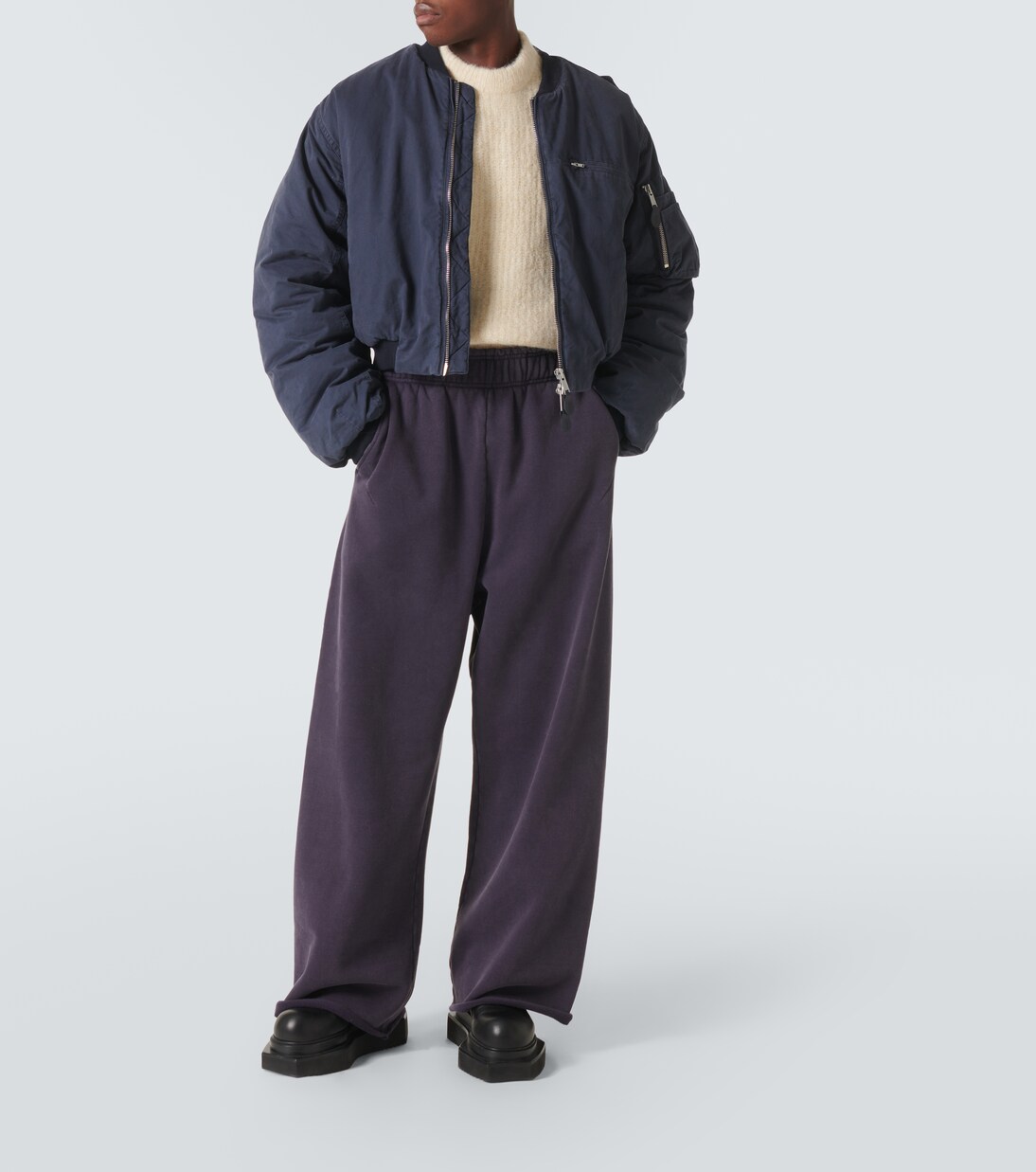 A4 bomber jacket in blue - Entire Studios | Mytheresa