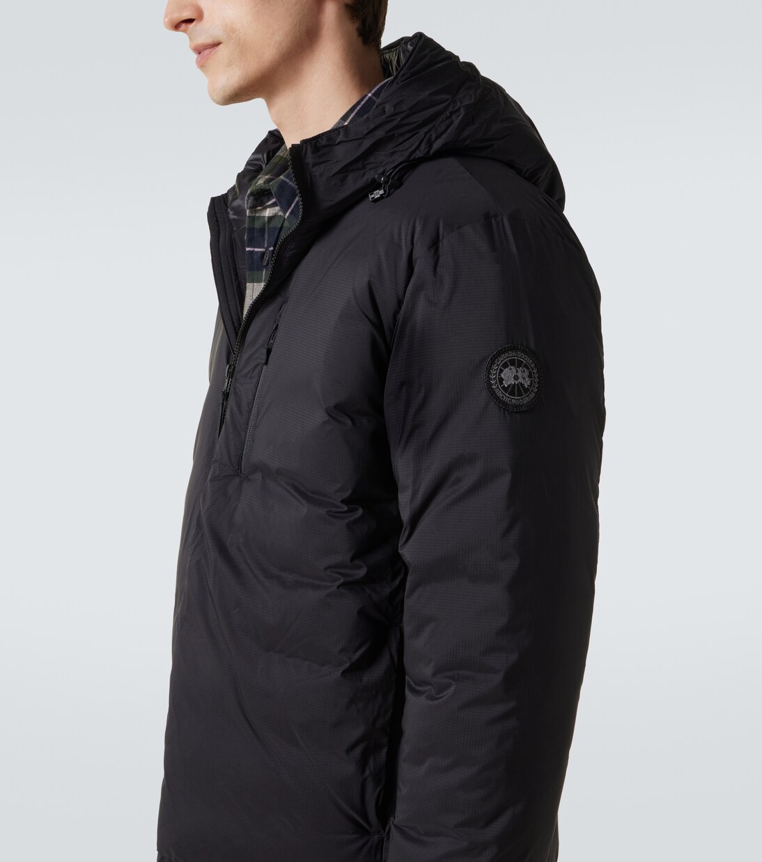Black Label Lodge Hoody jacket in black - Canada Goose | Mytheresa