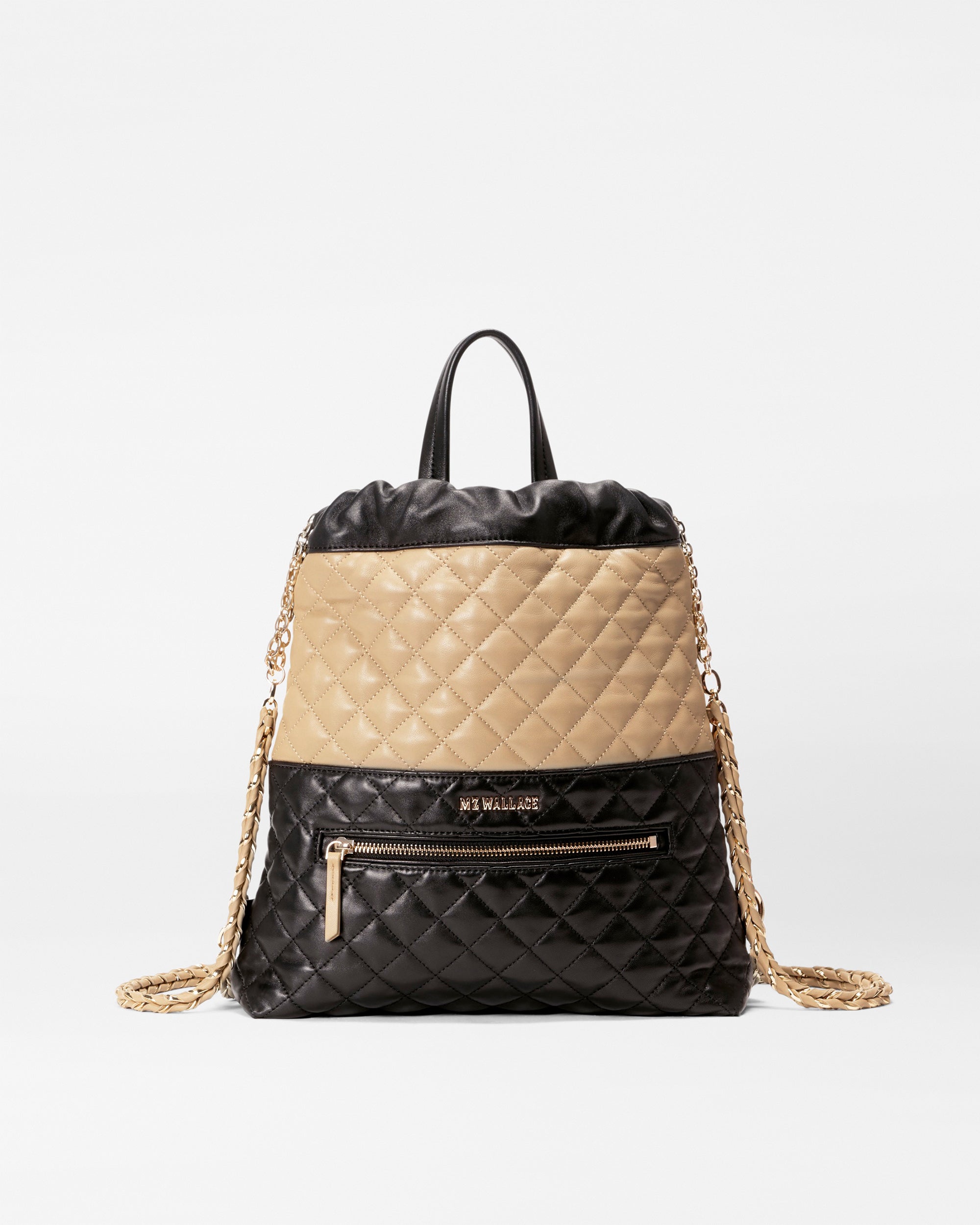 Crosby Audrey Drawstring Quilted Backpack