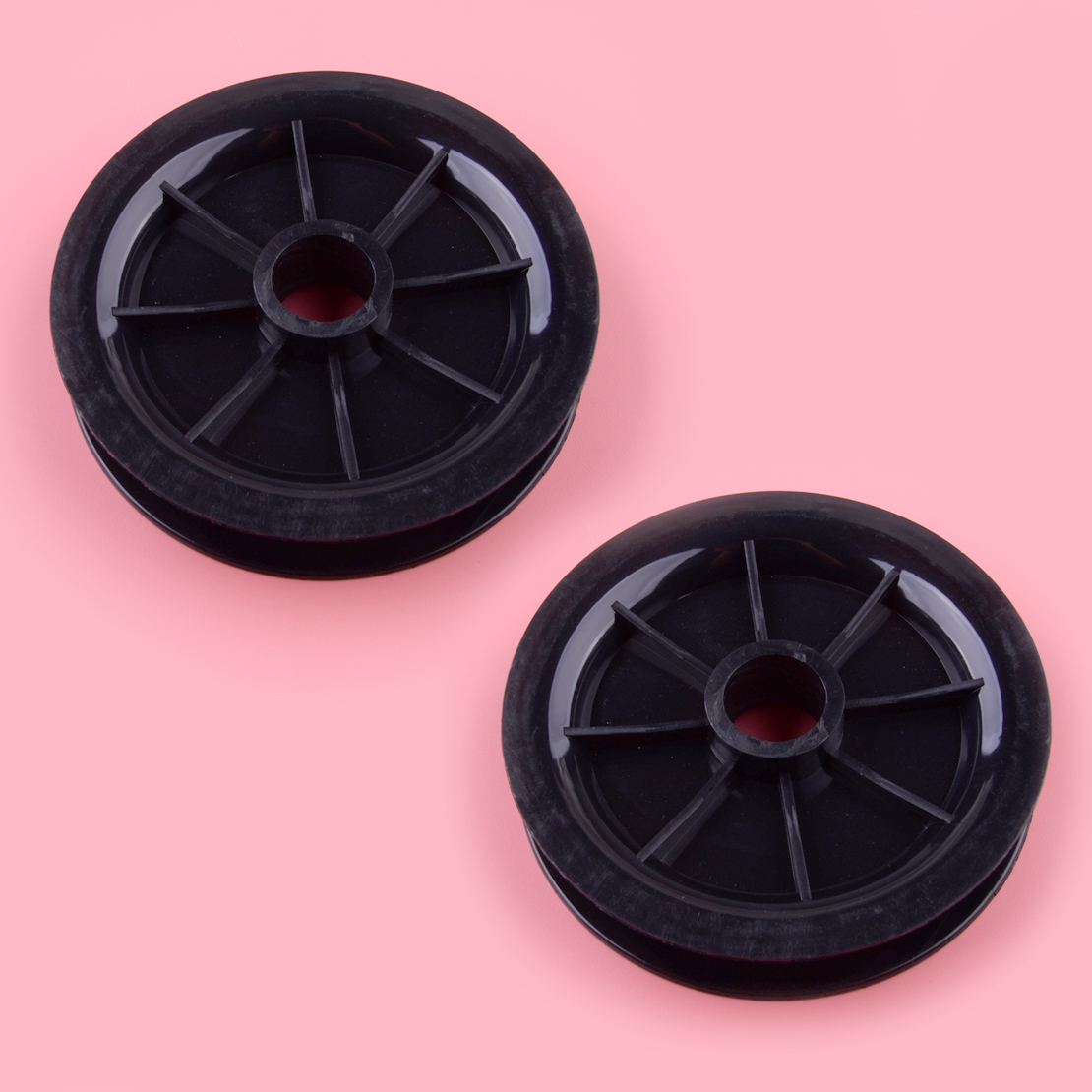 2Pcs Hose Sheave Pulley 68855-25150-71 Fit For Toyota Forklift 02