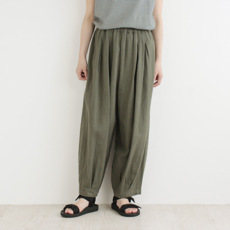 nofl】リネンコットンバルーンパンツ 644207540 | ナチュラル服通販