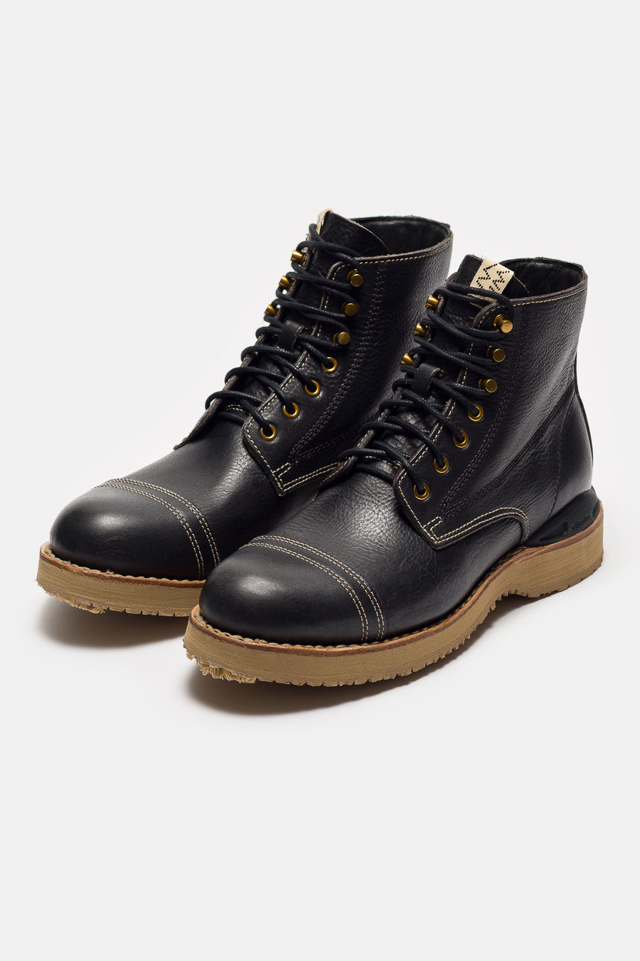 Virgil Cap-Folk Boot in Black – Visvim