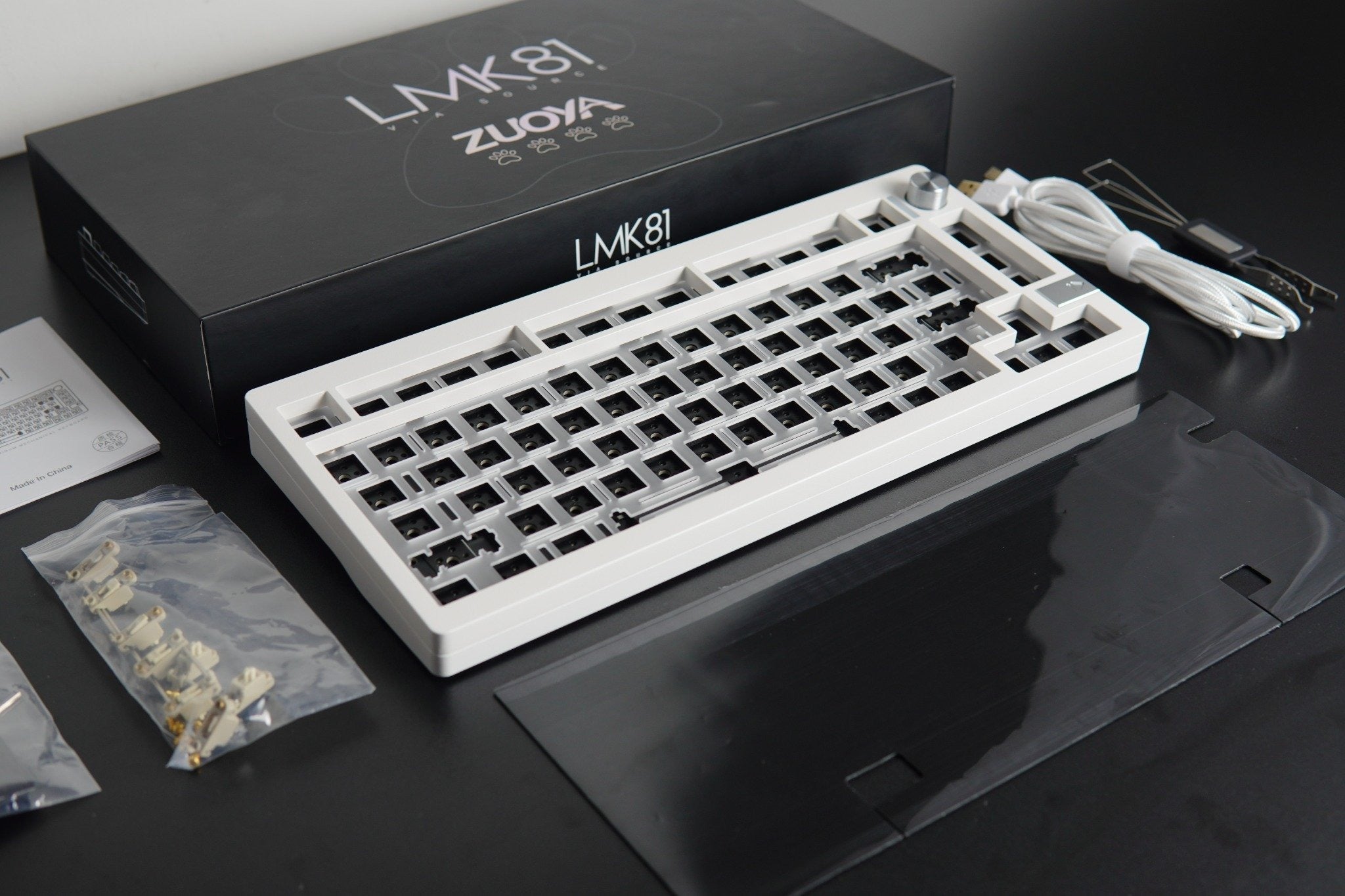 Zuoya LMK81 QMK Aluminum Mechanical Keyboard Barebone – Nouvolo