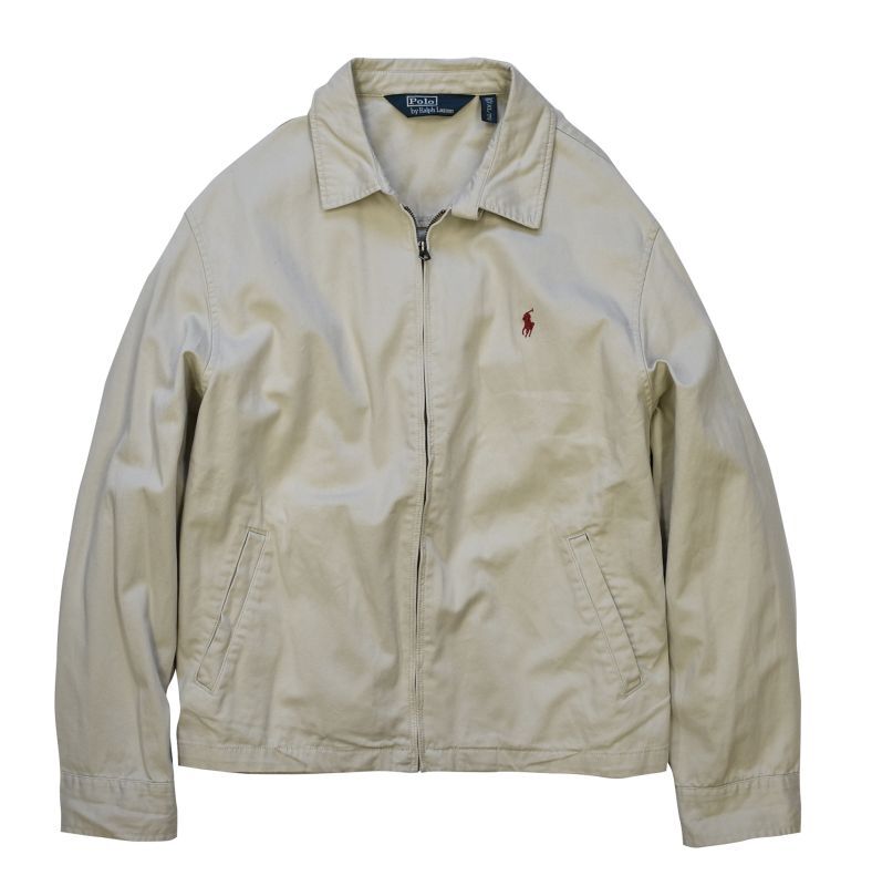 ラルフローレン】【白・オフホワイト】【ブルゾン】スウィングトップ