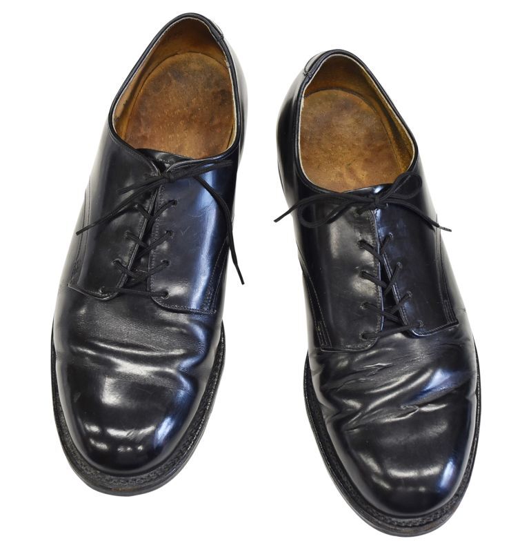 80's【ビンテージ】【U.S.NAVY】【サービスシューズ】【7 1/2W】【25.5