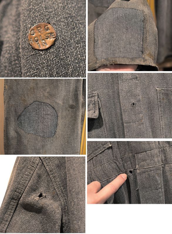 40's【ビンテージ】BLOCH【黒シャンブレー】【ブラックシャンブレー