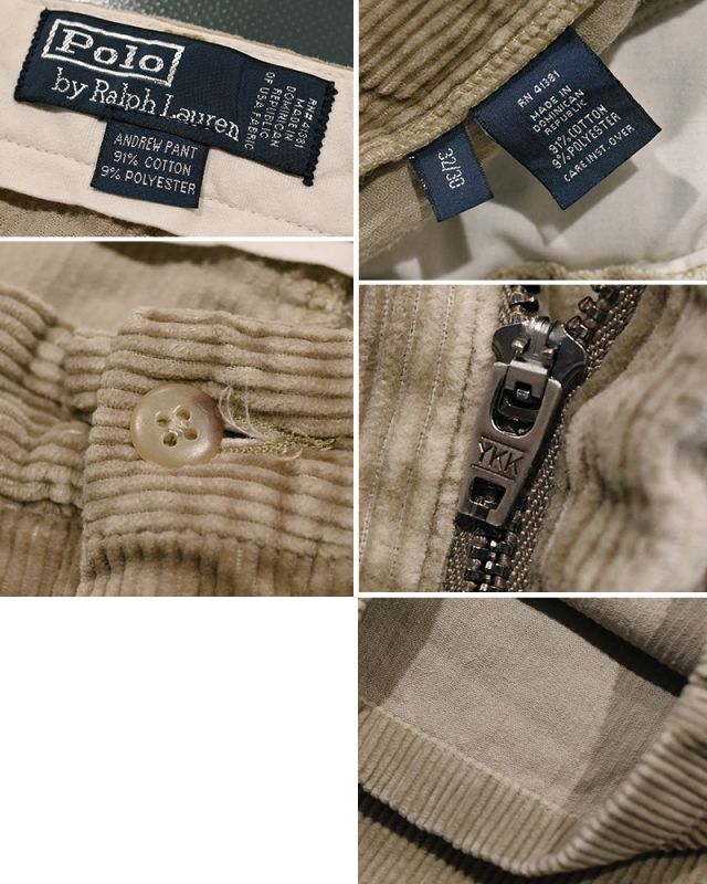ラルフローレン】POLO RALPH LAUREN【ベージュ】ANDREW PANTS【2