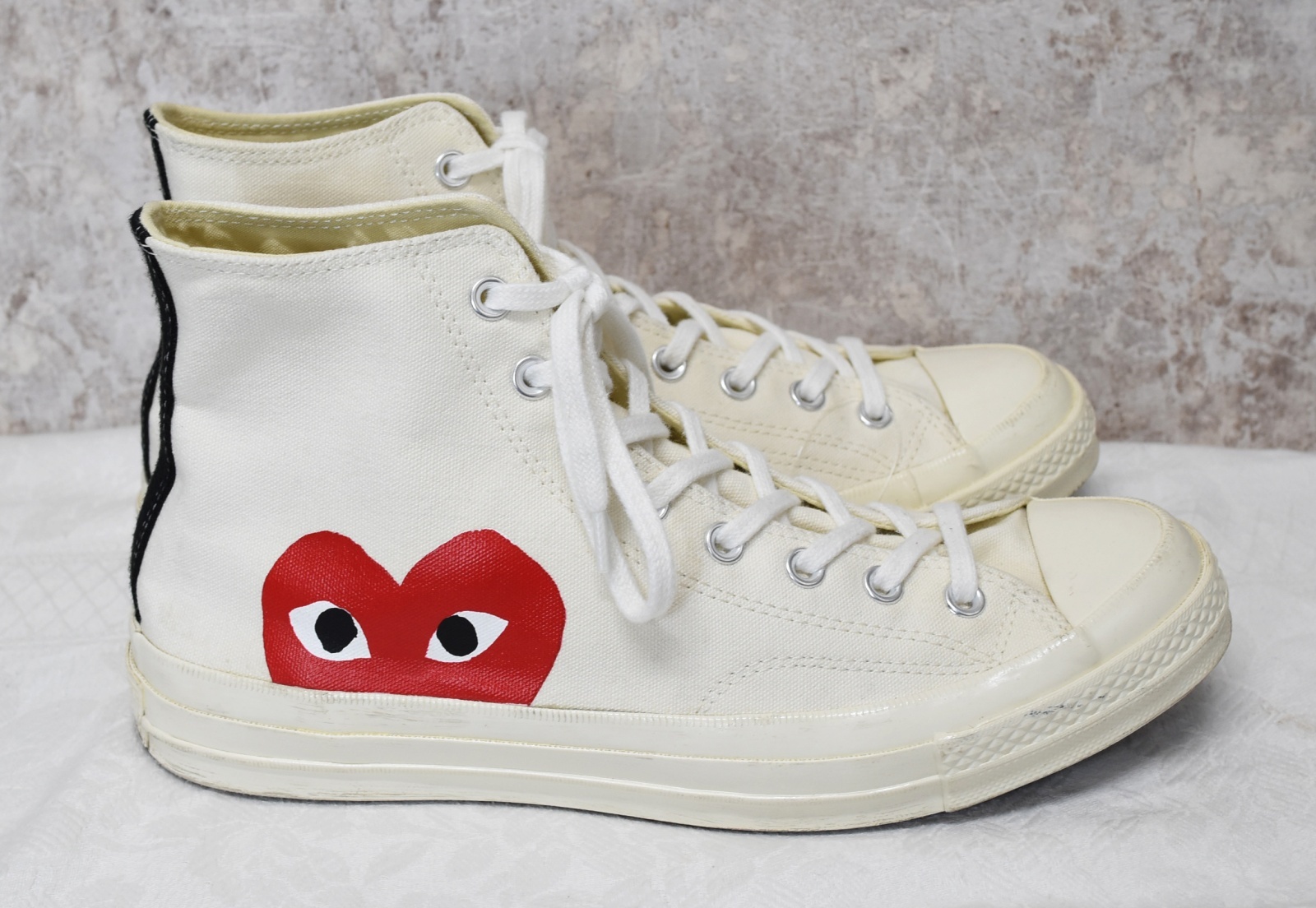 プレイコムデギャルソンxコンバース】CONVERSE【CT70】【白