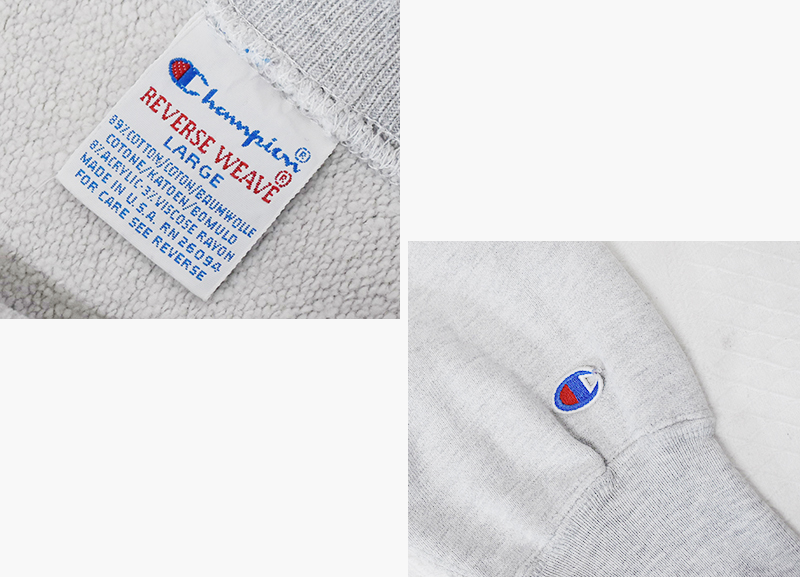 90's USA製【ビンテージ】【Champion】【チャンピオン】染み込み