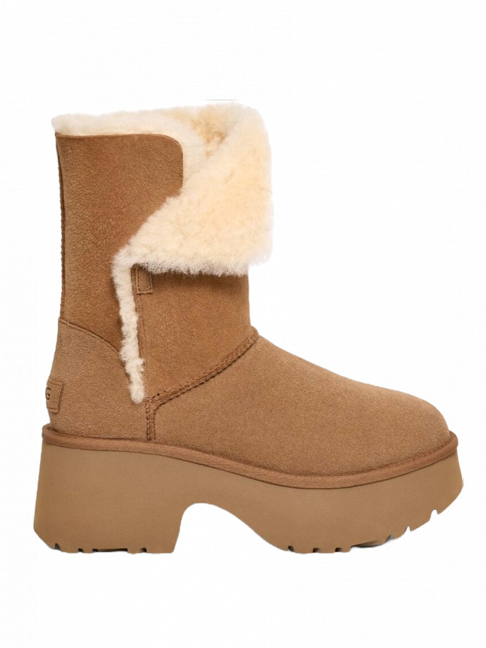 UGG BOOTS NEW HEIGHTS CUFF CHESTNUT