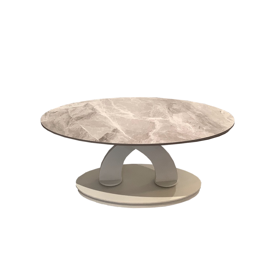 センターテーブル CT128【送料無料】グレー／ホワイト | NOCEノーチェ