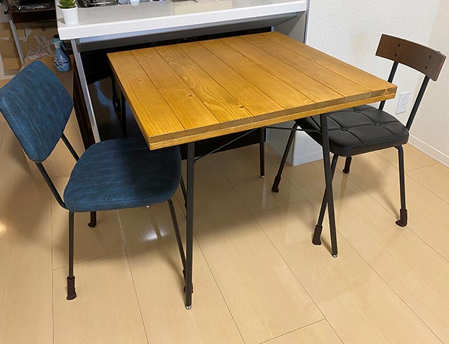 ダイニングテーブルBF8168【送料無料】 ナチュラル／ブラック | NOCE