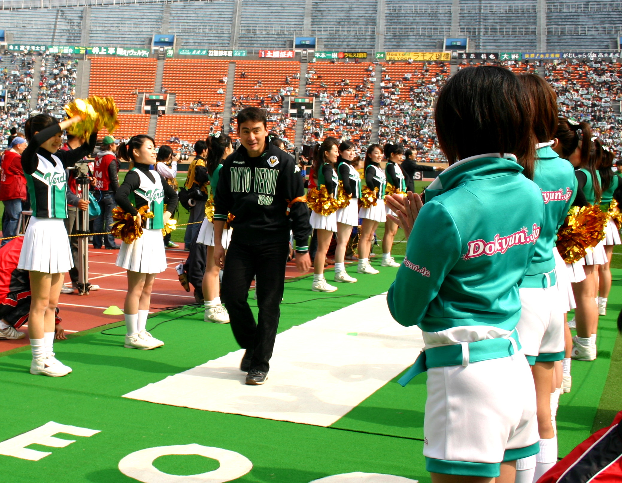 東京ヴェルディ1969開幕戦 キックオフ初経験|ブログ|野口健公式ウェブ
