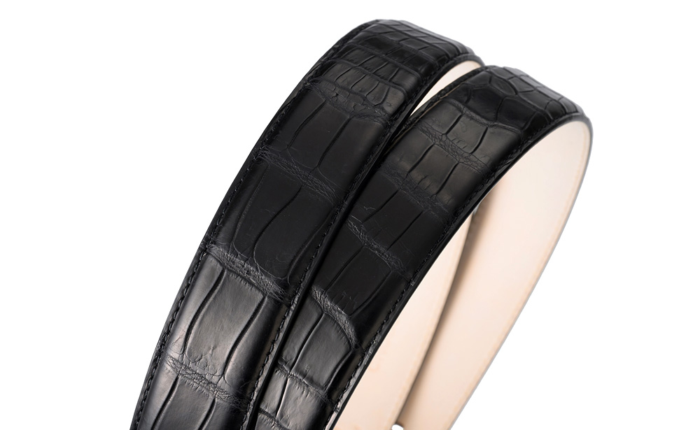 CYPRIS COLLECTION】ベルト(30mm幅)□マットクロコダイル