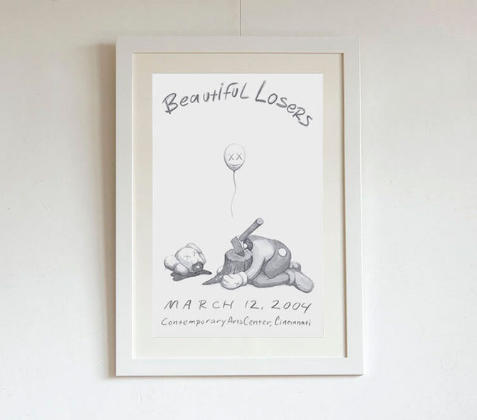 KAWS カウズ ポスター販売 ー NOISEKING ノイズキング