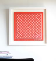 Supreme×LOUIS VUITTON バンダナ（額装セット）を販売 ー NOISEKING