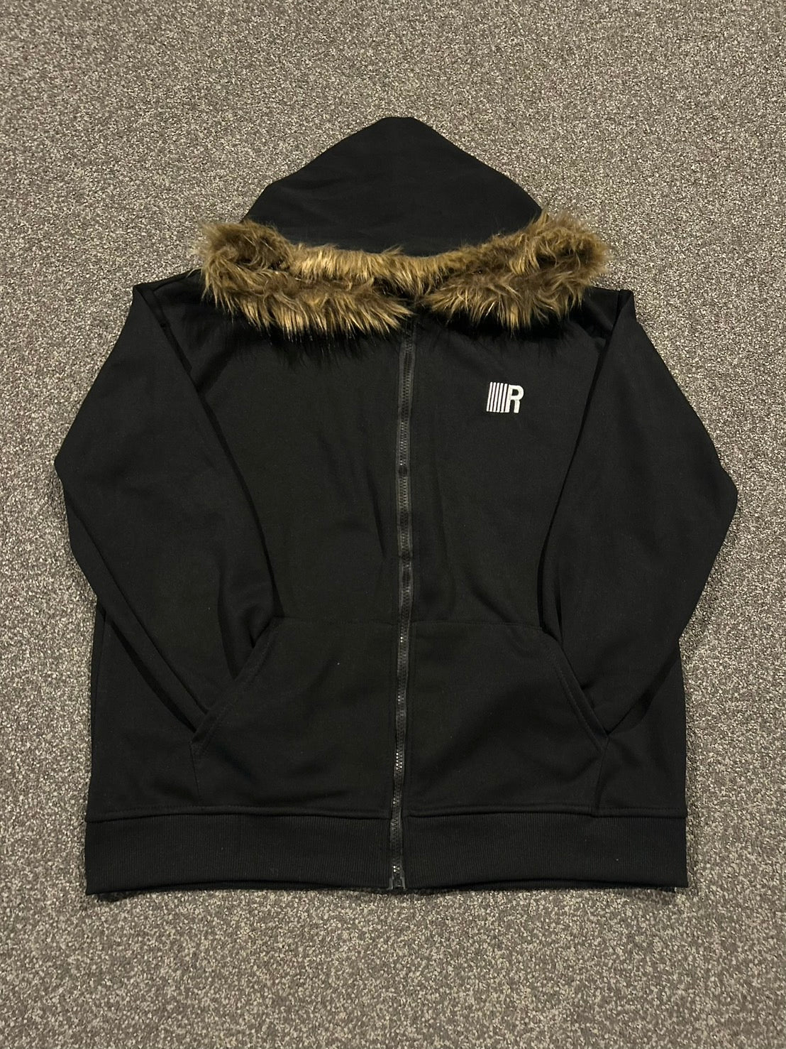 ファー付きオーバーサイズフーディ MI-09