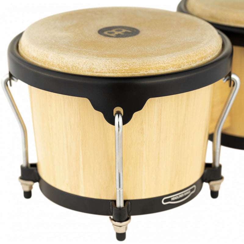 MEINL Headliner Series Wood Bongo 6.75 inch & 8 inch - Natural