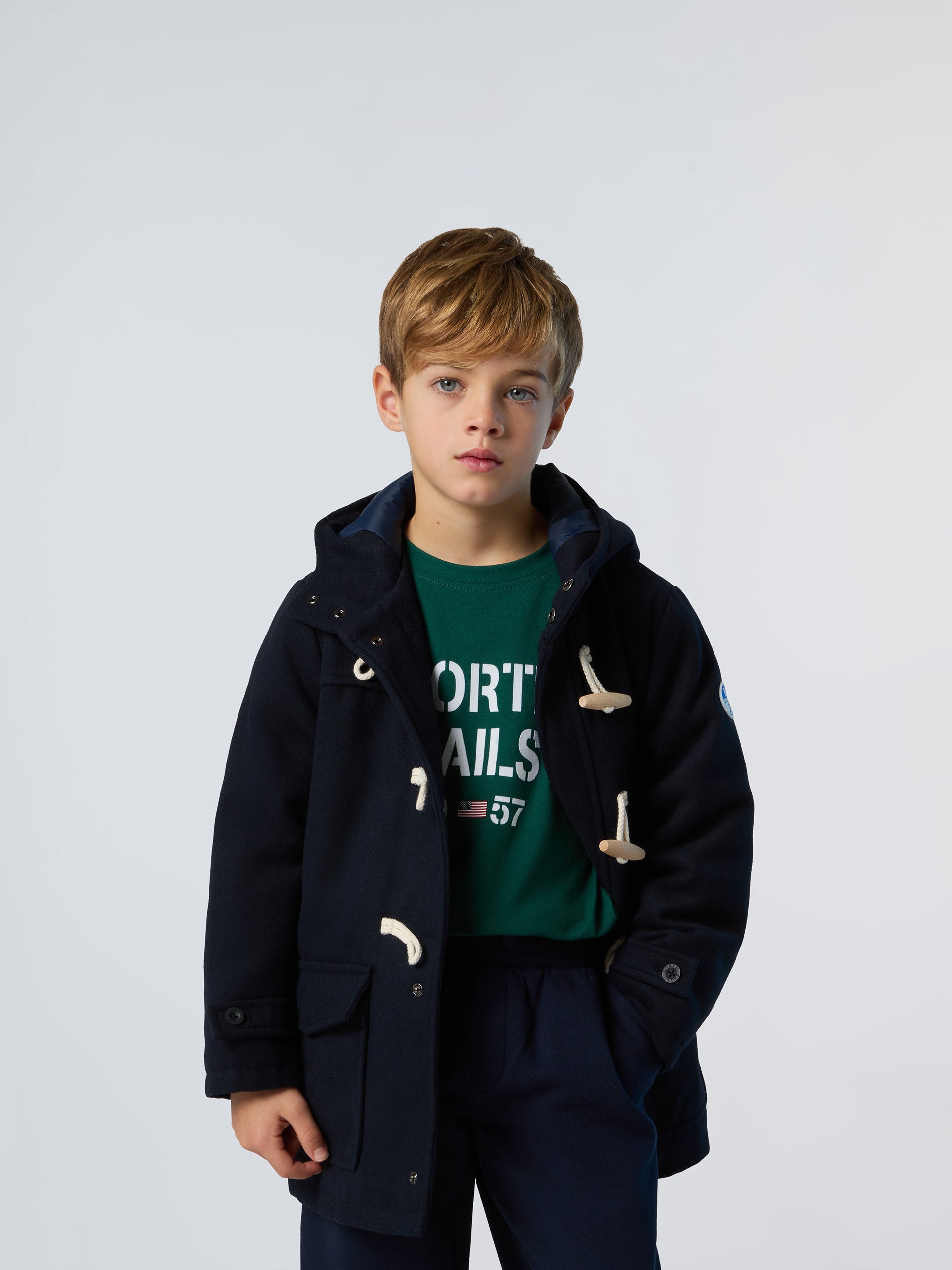 Wool blend duffle coat | North Sails