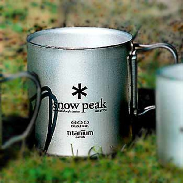 スノーピーク(snow peak) チタンダブルマグ600 MG-054｜アウトドア用品