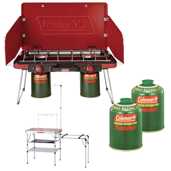 コールマン オールインワンキッチン＆ツーバナーコンロ コールマン