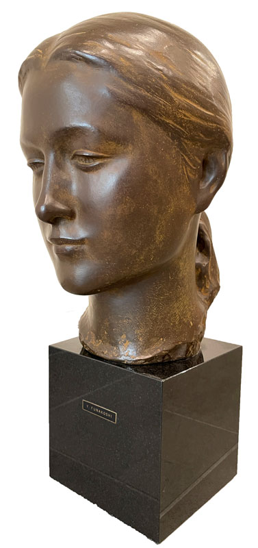 舟越保武 ANN/掛け軸(Hanging scrolls) 絵画の買取 販売 鑑定/長良川画廊