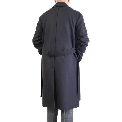 Hevo イーヴォ [秋冬] ウールナイロン シングルベルテッドコート