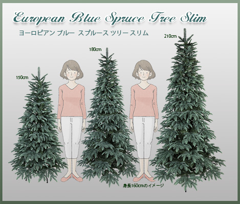 Nakajo's Christmas クリスマスツリー販売 ヨーロピアンブルー