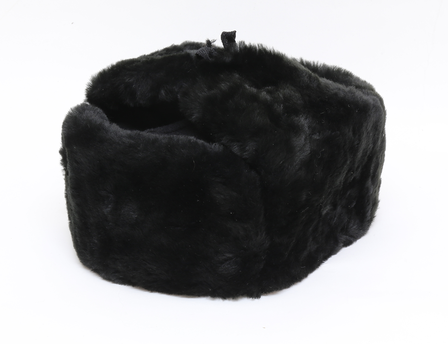 ロシア軍実物 ウシャンカ防寒帽 天然羊毛皮製 ミリタリーショップ 革