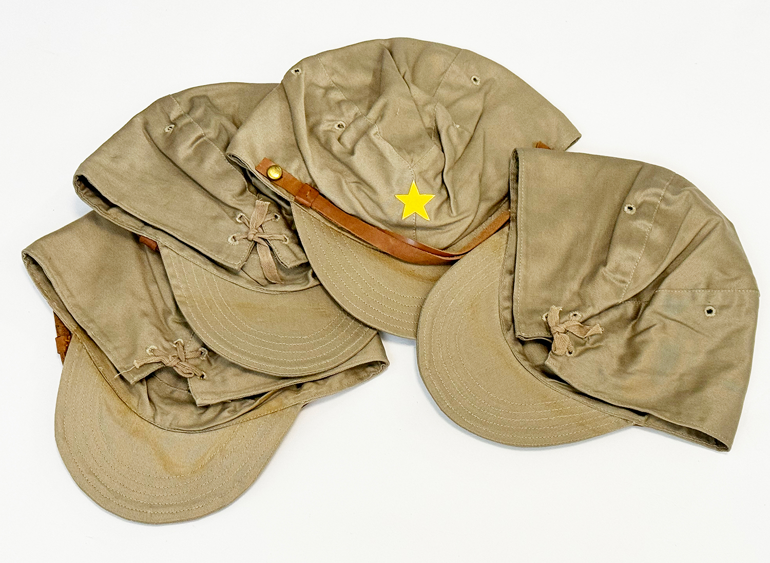 日本陸軍 略帽 ミリタリーショップ 革ジャン 中田商店