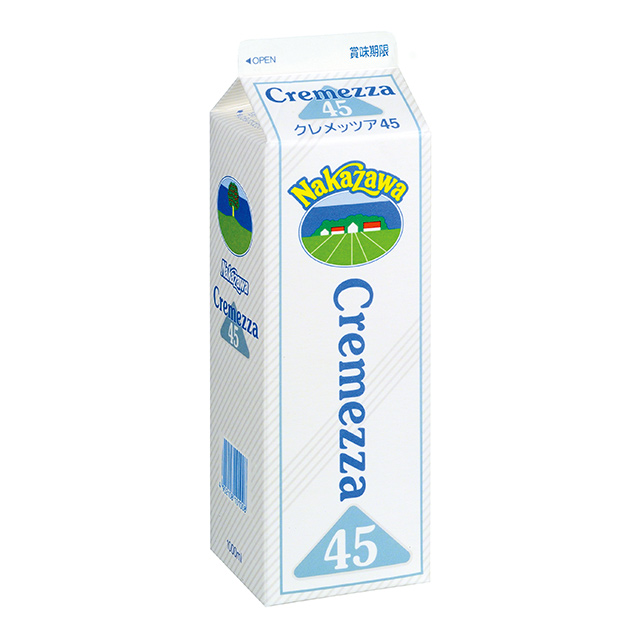 クレメッツア45 - 製品紹介 - NAKAZAWA 中沢グループ 「生クリームの