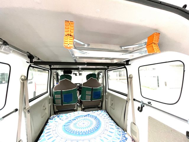 エブリイDA17V・W 左右サイドバー&高低ワンタッチバー2本セット