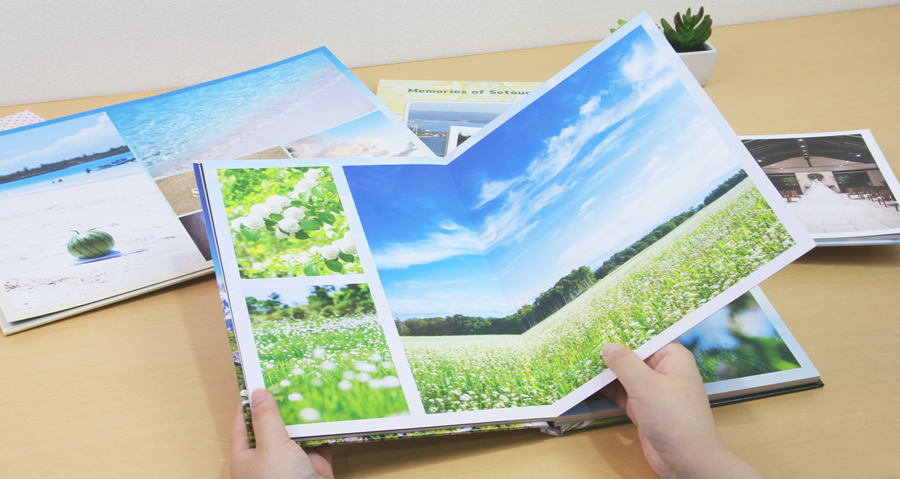 フルフラットタイプについて | ナナフォトブック