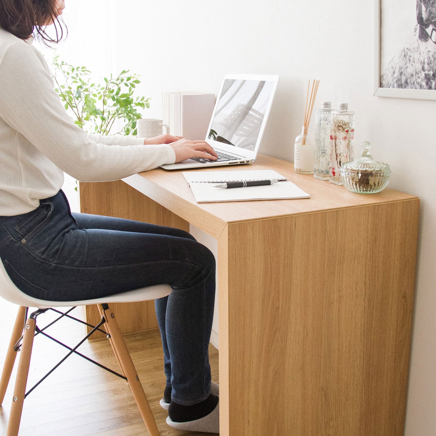 シンプルデスク Visage Neo – NANASAI ONLINE STORE