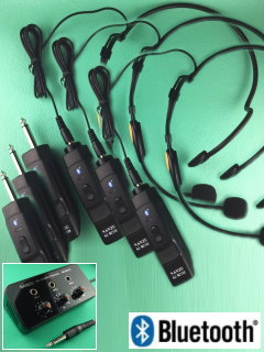 ミニジャック式コードレスマイク NZ-210C ｜ なんず