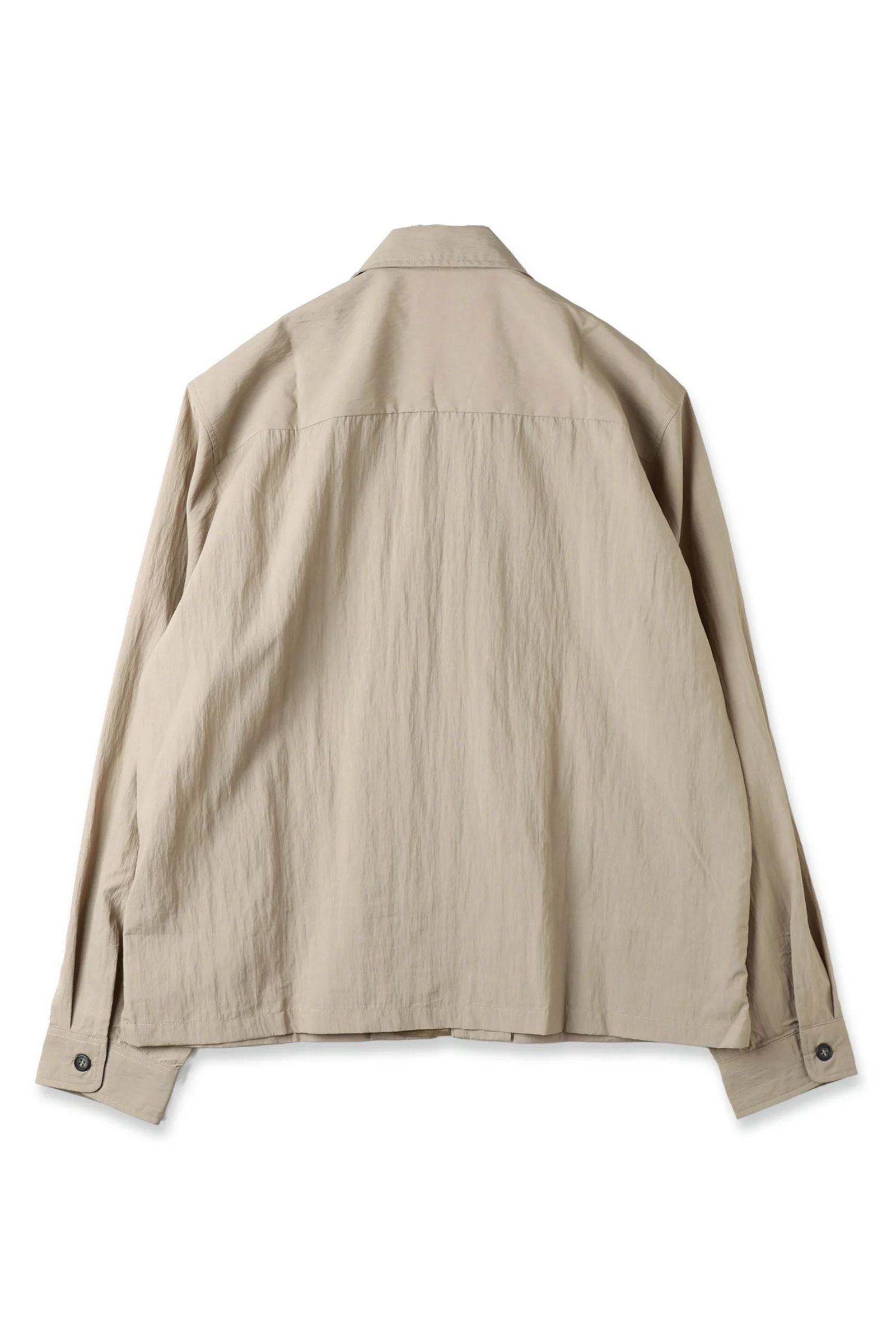 JIEDA - ZIP SHIRT | OLIVE GRAY | シャツジャケット | NapsNote