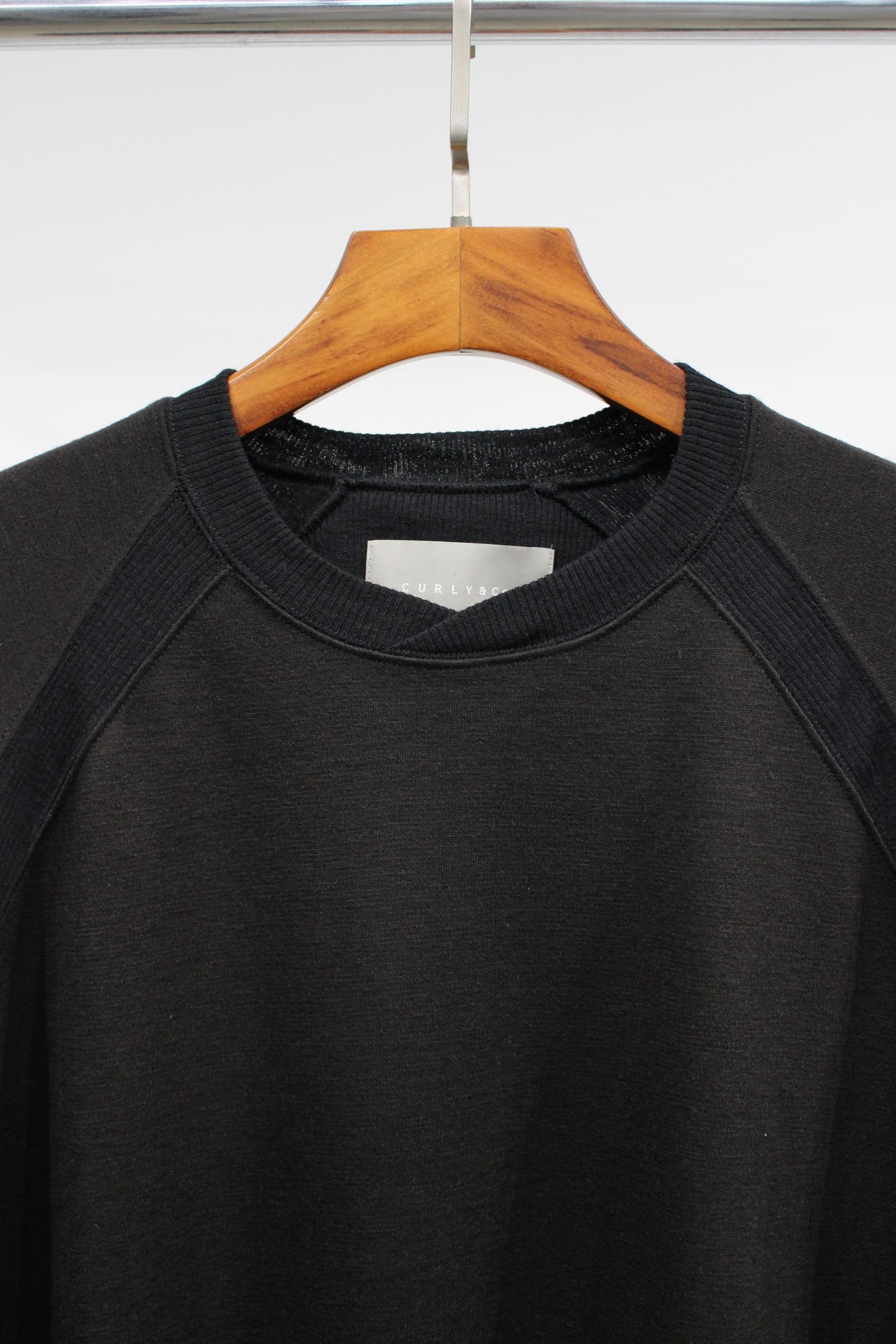 CURLY&Co. - SOFT WOOL KNIT-SAWN PULLOVER | BLACK | ニット | NapsNote