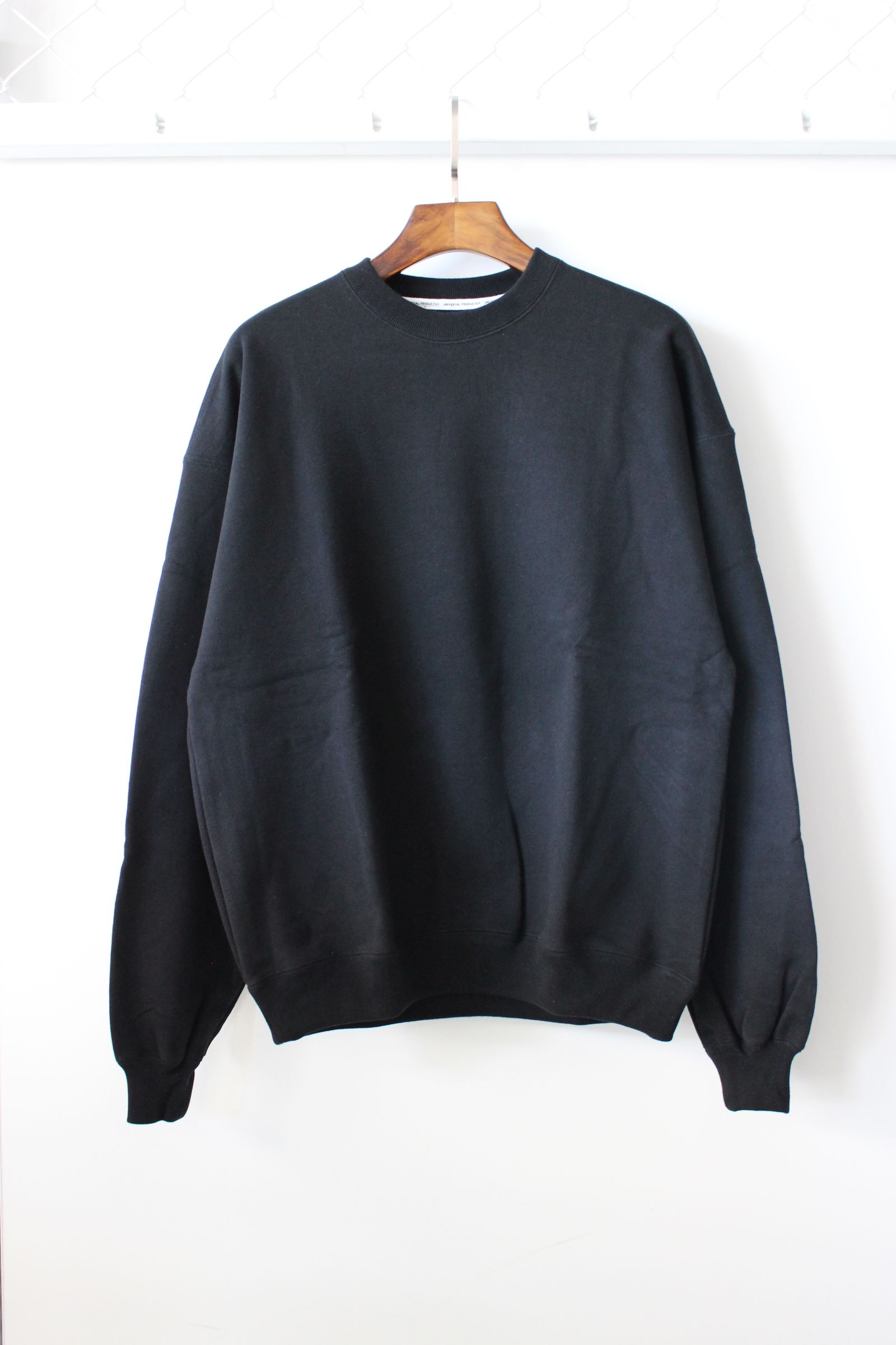 UNIVERSAL PRODUCTS - JUMBERCA CREW NECK SWEAT | BLACK | スウェット