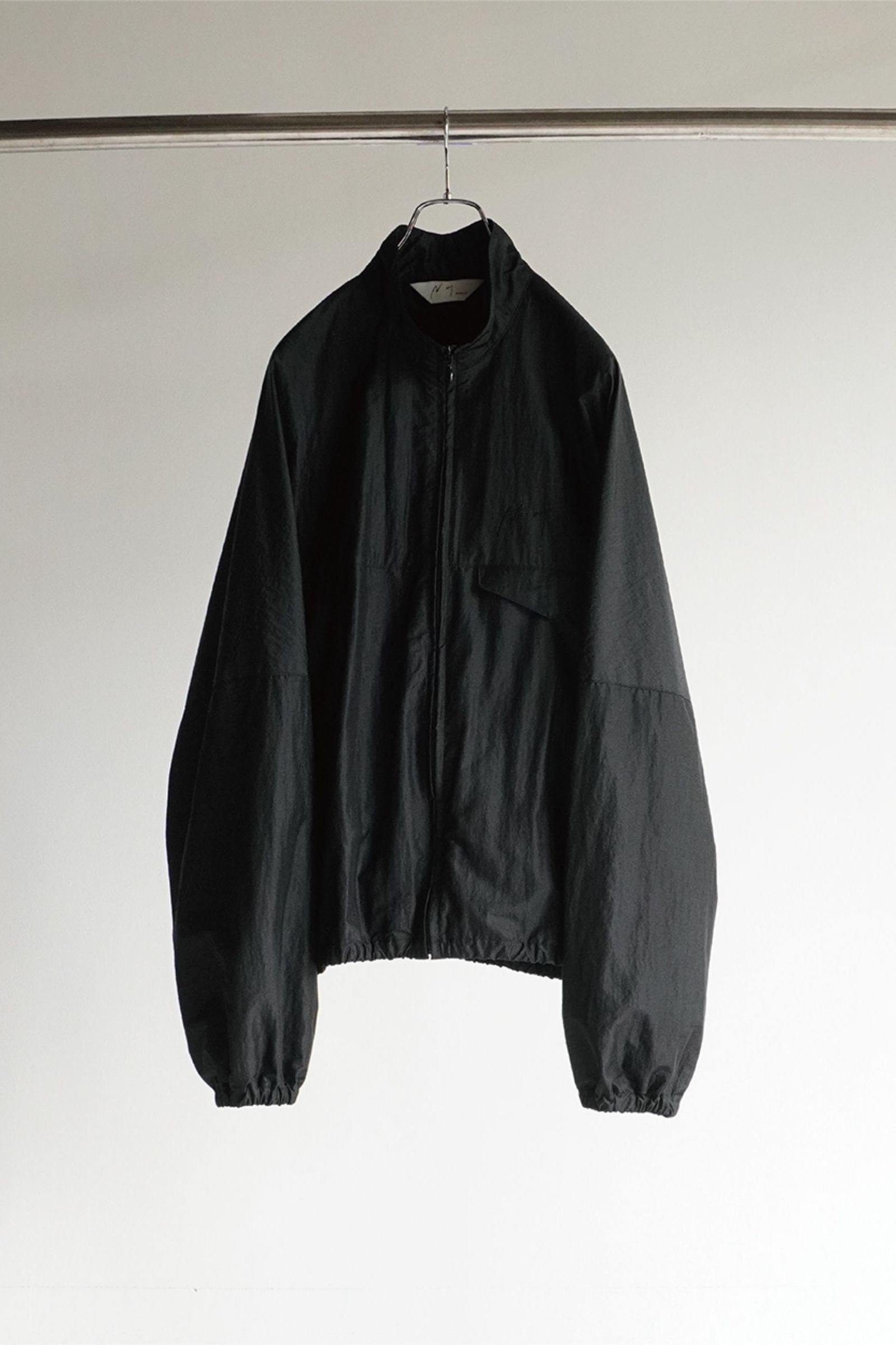 ANCELLM - NYLON KIMONO BLOUSON/BLACK | NapsNote