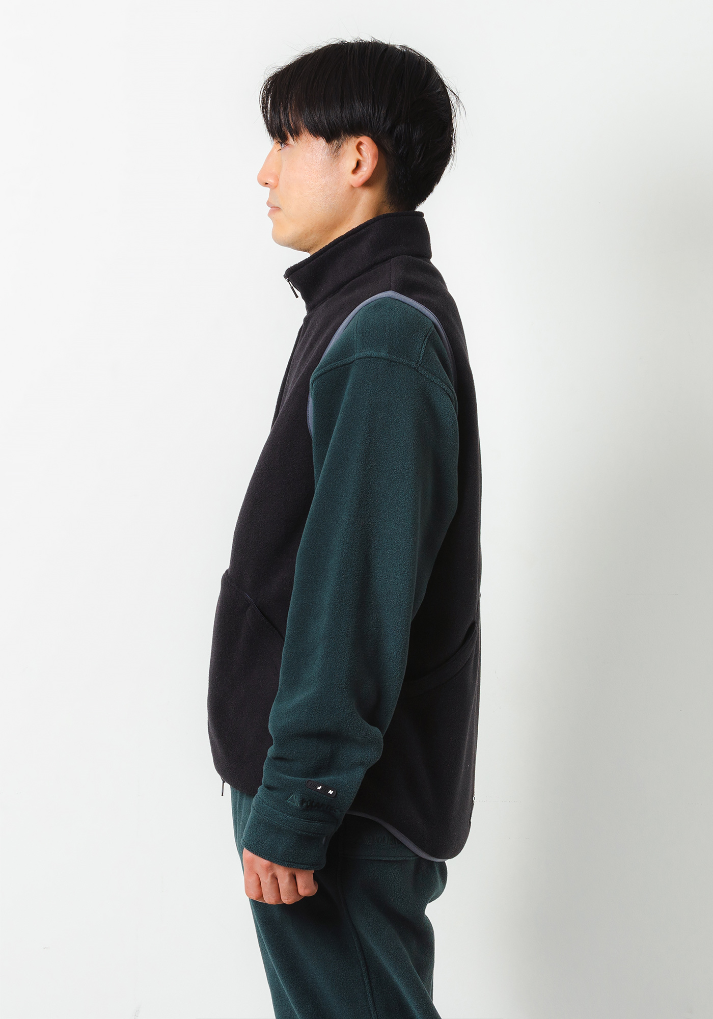 POLARTEC ジップアップベスト｜narifuri オンラインストア