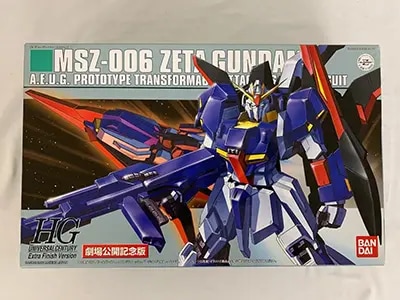 買取】劇場公開記念限定版 1/144 HGUC Ζガンダム エクストラ