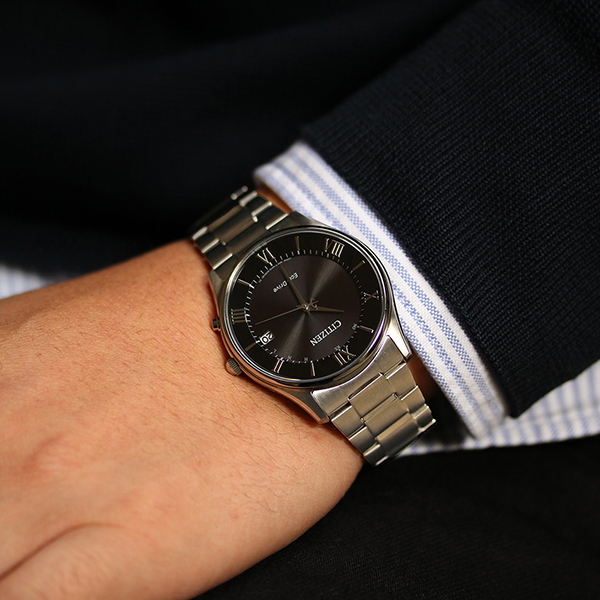 CITIZEN COLLECTION AS1060-54E エコドライブ メンズ(ブラック