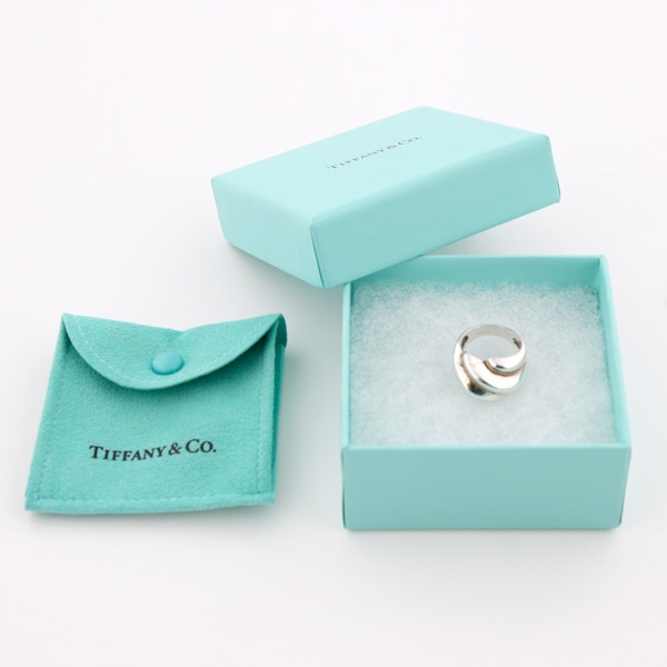 Tiffany&Co. ティファニー ツイストリング 9号 中古 レディース